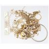 Image 1 : LOT OF SCRAP GOLD JEWELRY