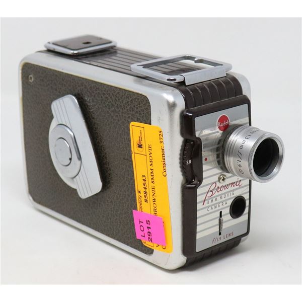 VINTAGE BROWNIE 8MM MOVIE CAMERA