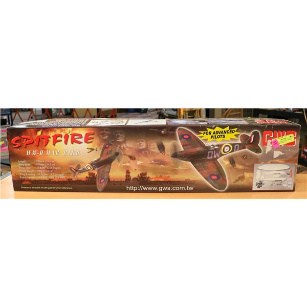 WW2 SPITFIRE REMOTE CONTROL AIRPLANE BODY KIT