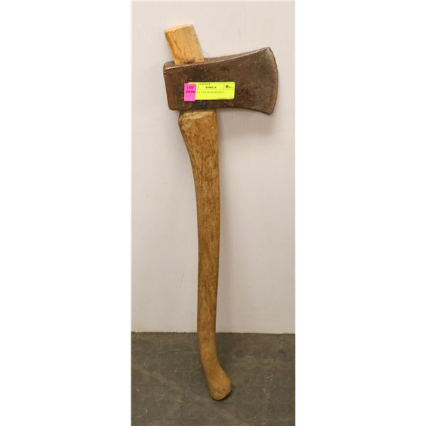 ANTIQUE AXE WITH HANDLE