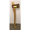 Image 1 : ANTIQUE AXE WITH HANDLE