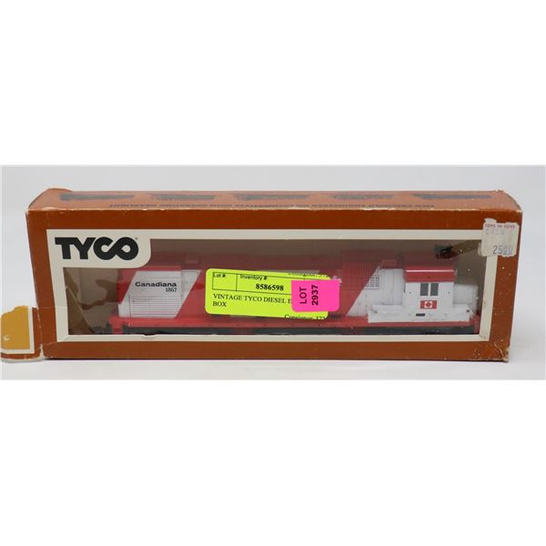 VINTAGE TYCO DIESEL ENGINE IN BOX