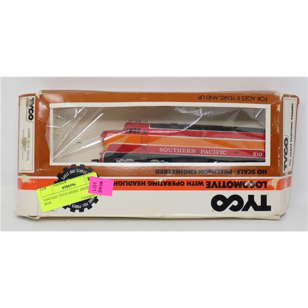 VINTAGE TYCO DIESEL ENGINE IN BOX