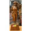 Image 1 : LARGE HAND CARVED GERMAN WOODEN FIGURAL HARVEST