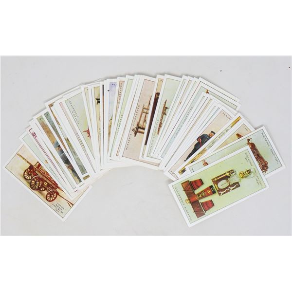 SET OF FIRE FIGHTER JOHN PLAYER TOBACCO CARDS