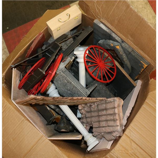 LARGE 1/6 SCALE CASTLE DIORAMA SETS PROFESSIONAL