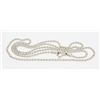 Image 1 : ITALIAN SILVER BALL LINK NECKLACE, 18 "