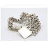 Image 1 : STERLING SILVER CHAINMAIL BRACELET 8" X 1.5"