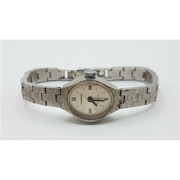 ESTATE VINTAGE LaMARQUE FRANCE 17 JEWELS WINDUP