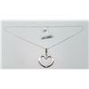 Image 1 : ESTATE 925 SILVER MACY'S 18" NECKLACE & PENDANT