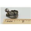 Image 3 : ESTATE DANCRAFT 925 SILVER EARRINGS SCREWBACKS