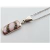 Image 1 : ESTATE 925 SILVER M-O-PEARL & MARCASITE NECKLACE
