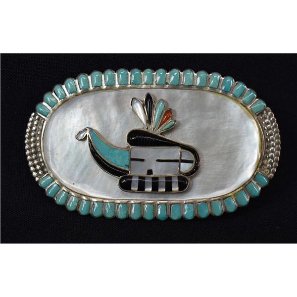 ZUNI INDIAN BUCKLE