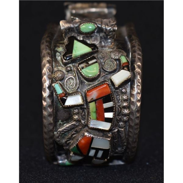 ZUNI INDIAN WATCH BRACELET