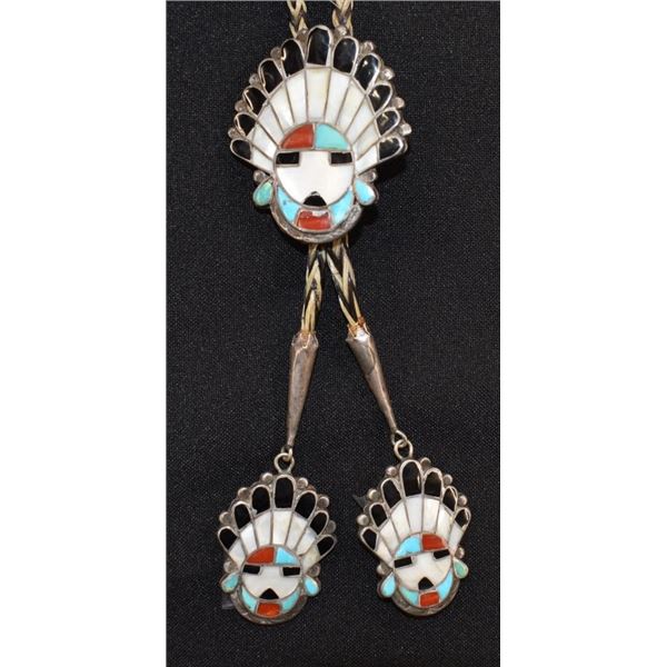 ZUNI INDIAN BOLO
