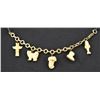 Image 1 : ESKIMO INDIAN IVORY CHARM BRACELET