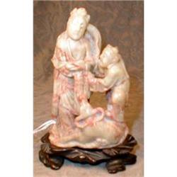 Chinese SOAPSTONE Sculpture - ANTIQUE - #2149304