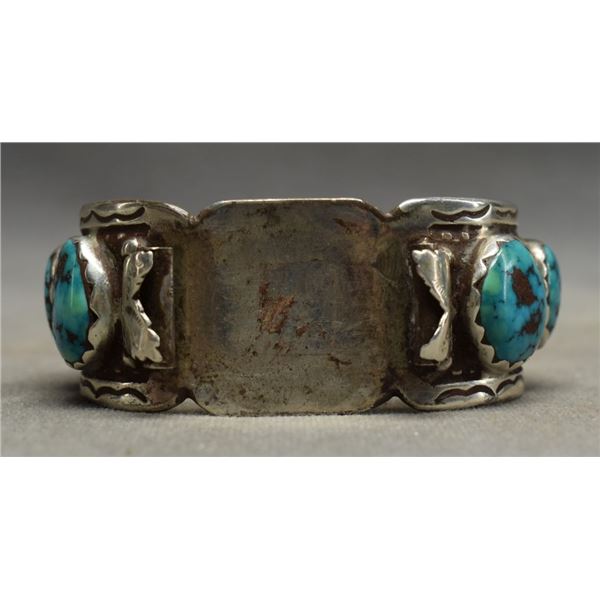 NAVAJO INDIAN WATCH BRACELET