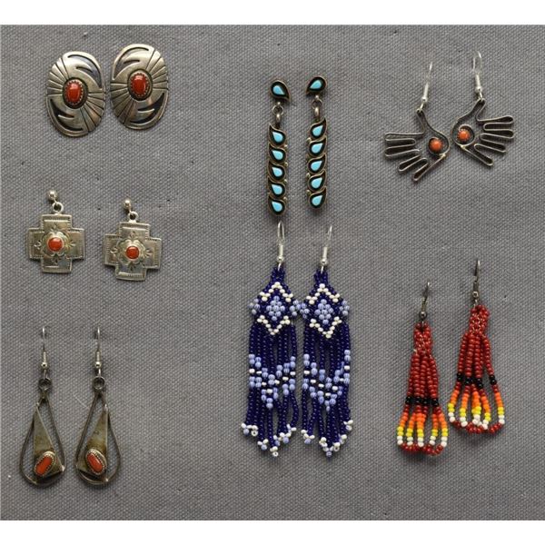 NAVAJO INDIAN EARRINGS