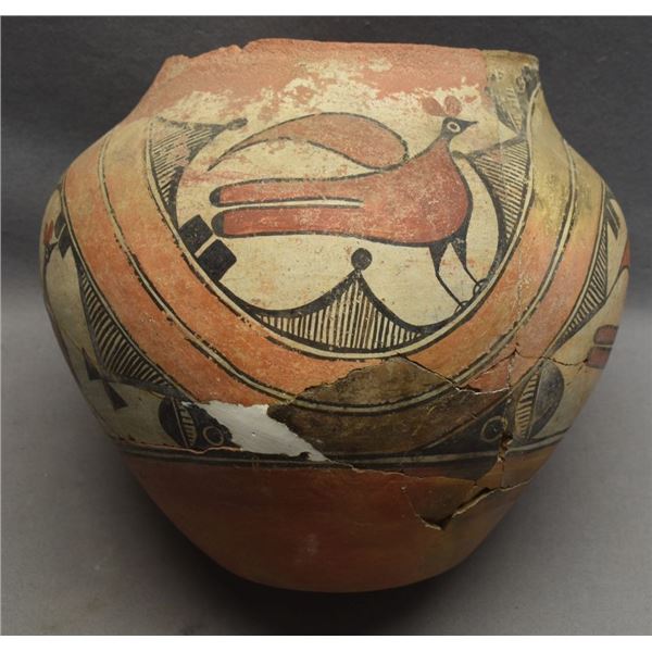 ZIA INDIAN POTTERY OLLA