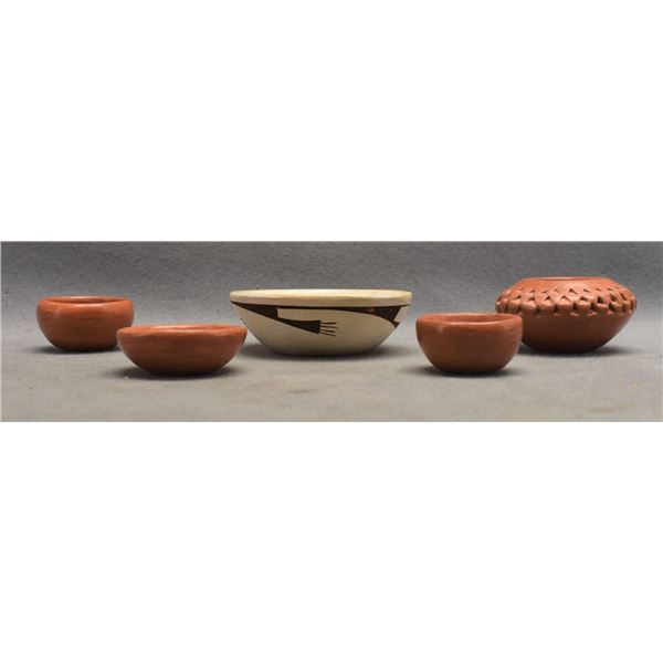 HOPI INDIAN POTTERY BOWLS