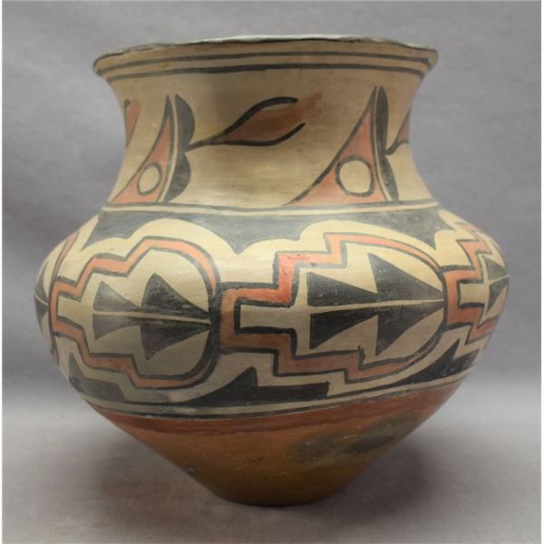 SAN ILDEFONSO INDIAN POTTERY OLLA