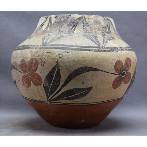 ZIA INDIAN POTTERY OLLA