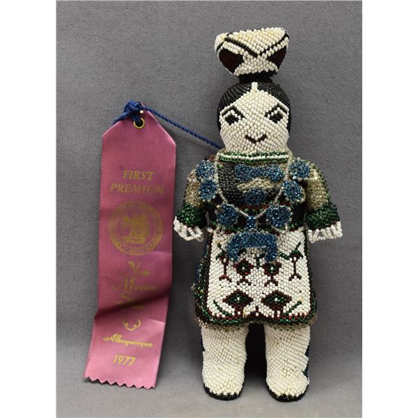 ZUNI INDIAN BEADED DOLL