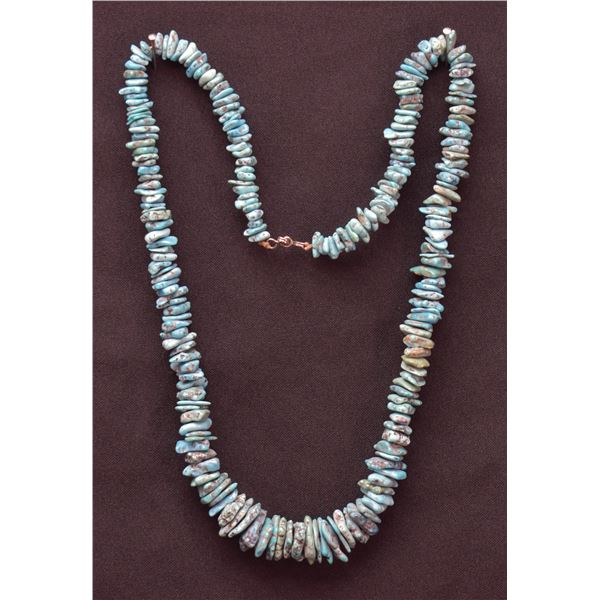 SANTO DOMINGO INDIAN TURQUOISE NECKLACE