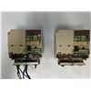 Image 1 : (2) Omron # 3G3MV-C4037 Inverters
