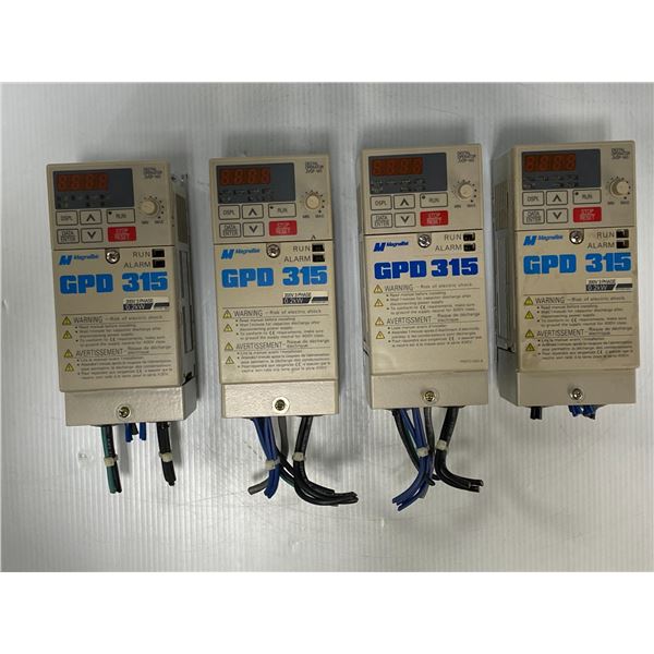 (4) Magnetek # MVA002 Drives