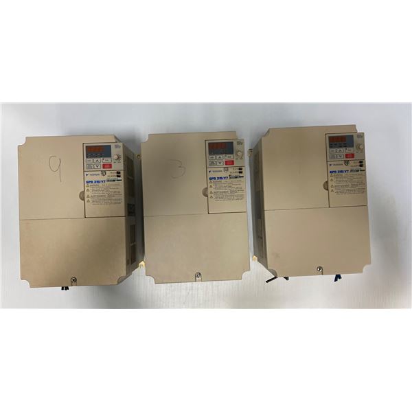 (3) Yaskawa # CIMR-V7AM45P5 Drives