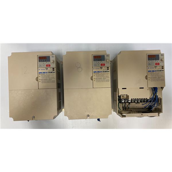 (3) Yaskawa # CIMR-V7AM45P5 Drives