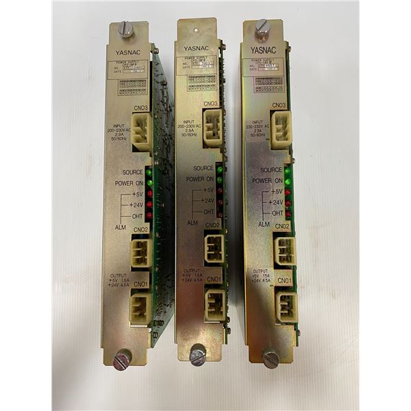 (3) YASNAC # CPS-18FB Power Supply Units