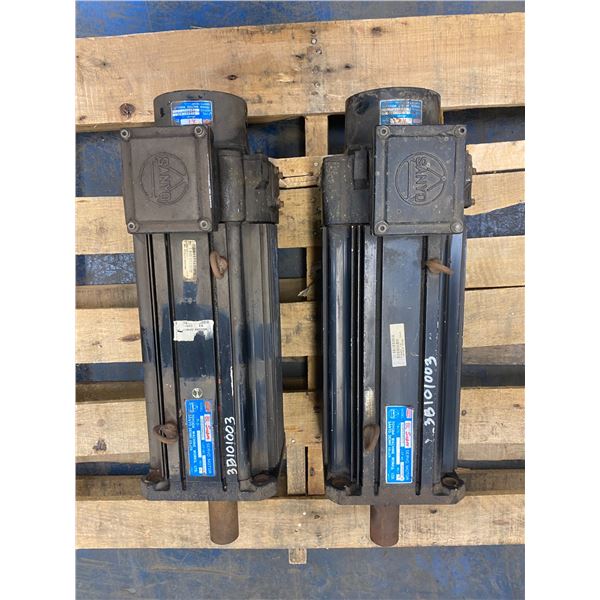 (2) Toyoda # 20BM430MXDTO Servo Motors