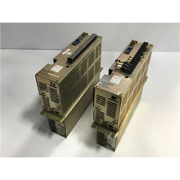 (2) Yaskawa #CACR-IR44SFBY8 Servo Drive