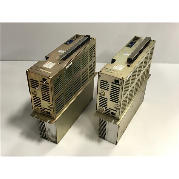 (2) Yaskawa #CACR-IR44SFBY8 Servo Drive