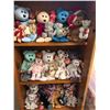 Image 2 : Beanie Babies with Display Cabinet