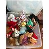 Image 3 : Huge Collection of Beanie Babies in Plastic Tubs