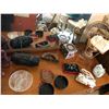 Image 4 : Assorted Home Decor, Baskets, Nativity Scene, Vases and Ashtrays