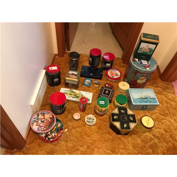 Assorted Tins
