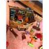 Image 3 : Various Trolls, Dolls, Doll Houses, Furniture and Clothes