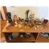 Image 1 : Various Figurines, Music Boxes, Clock & Vases