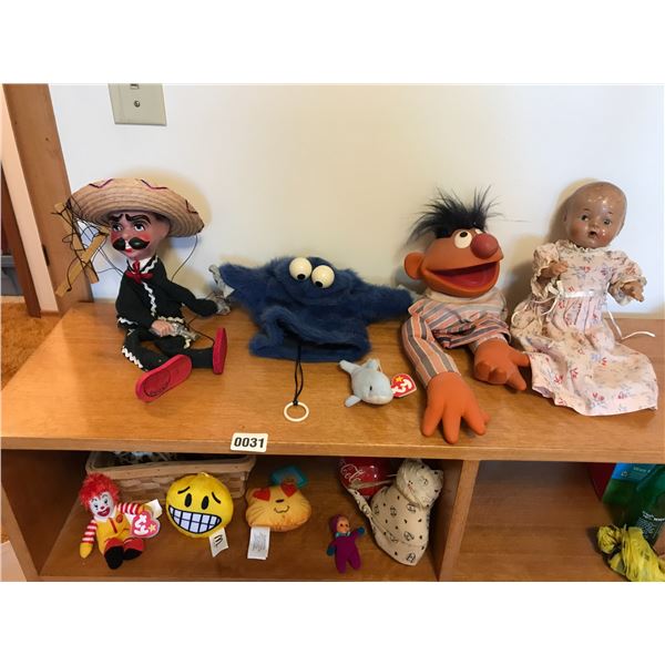 Puppets, Marionette, Vintage Dolls & Ty Baby Ronald McDonald