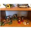 Image 4 : Assorted Home Decor, Baskets, Nativity Scene, Vases and Ashtrays