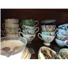 Image 2 : Assorted Teacups, Plates, Cream & Sugar