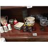 Image 1 : China, Glassware, Teacups, Salt & Pepper Shakers