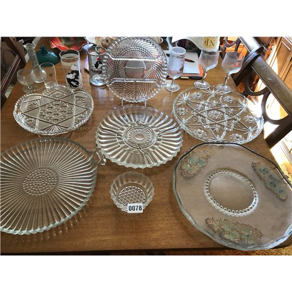 Various Crystal & Glassware