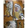 Image 4 : Aboriginal Wood Wall Art & 2 Pictures