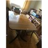 Image 1 : Vintage Wood Dining Room Table & 5 Chairs